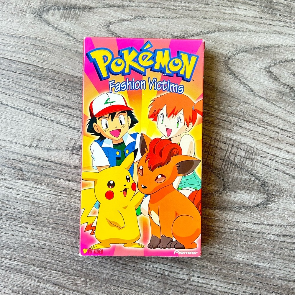 Pokemon Fashion Victims vintage VHS with cover